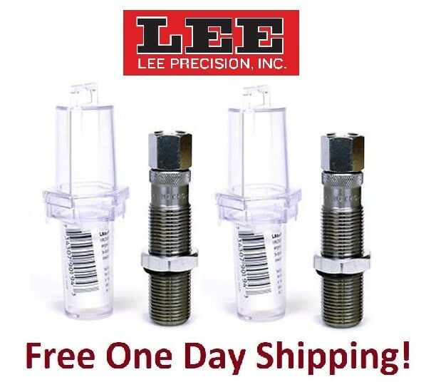 TWO (2) Lee Rifle Powder Charging Dies 22 to 30 Cal. # 90194 New! FREE SHIPPING