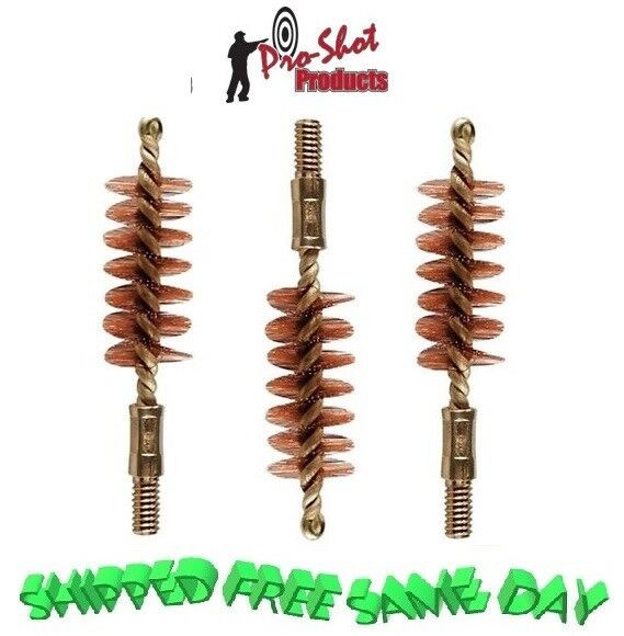 50P Pro-Shot Benchrest Quality Pstl. Bore Brushes 50 Cal. ( Package of 3 ) New!