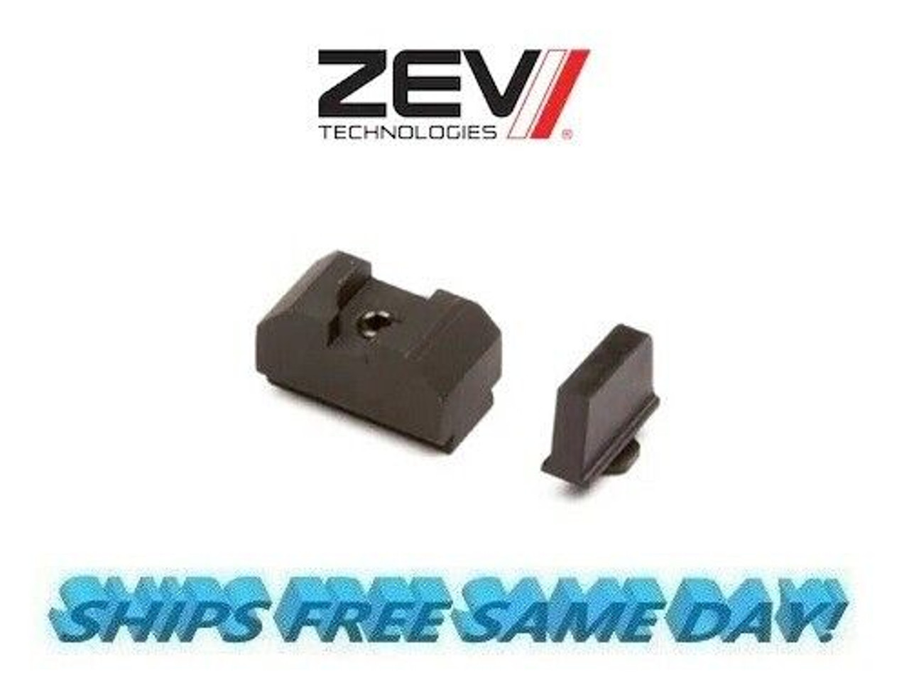 ZEV Technologies Co-Witness Sight Set, Black for GLOCK # SIGHT.SET-300-CW-B-CW-B