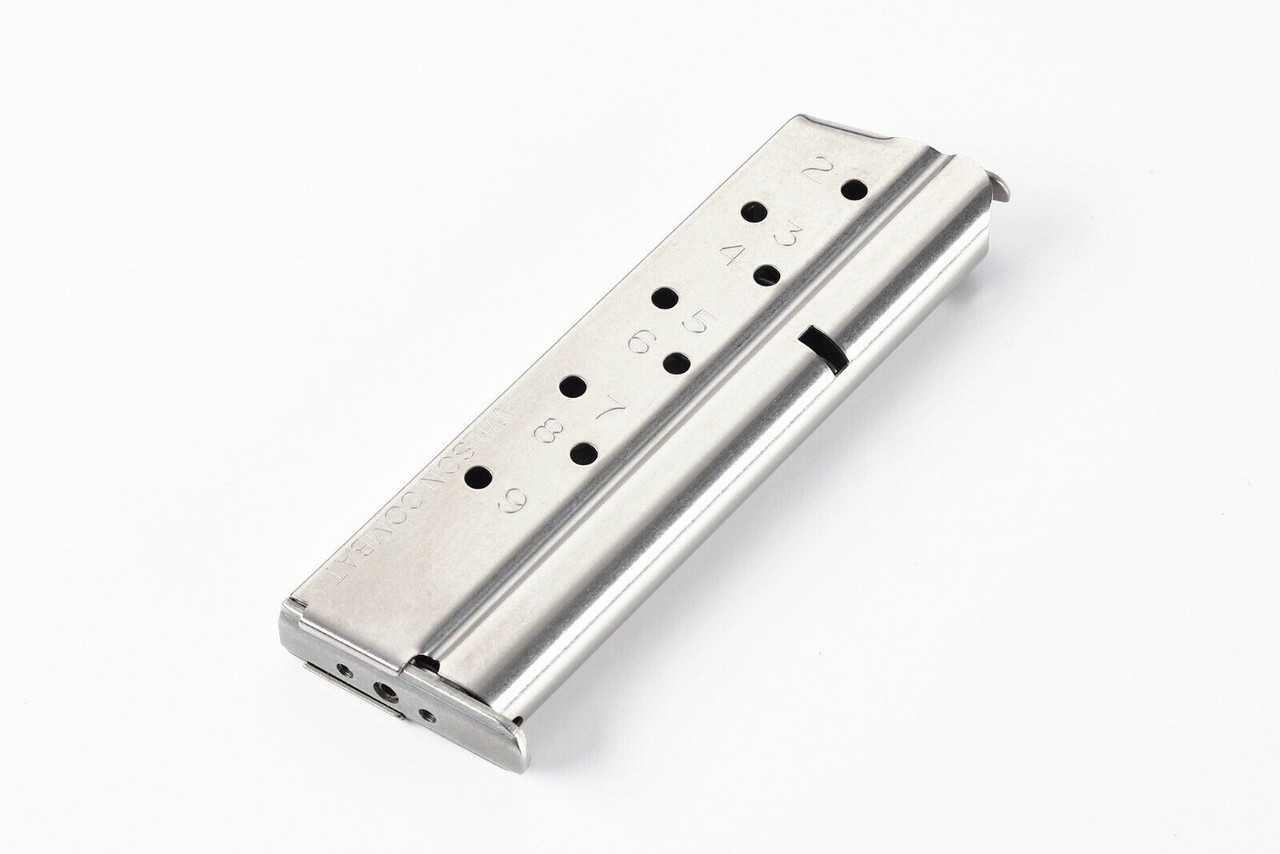 Wilson Combat PAIR 920 Series, 1911 Mag, 9mm, Full-Size, 9 Rnd, SS # 920-9FS9