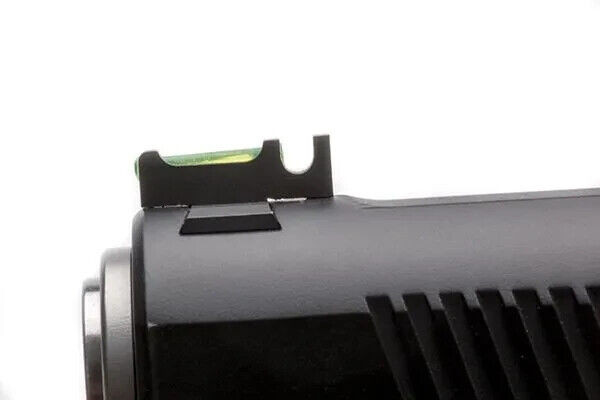 Wilson Combat Front Sight, 1911, Snag Free, Green Fiber Optic, .200 # 367CFOG200