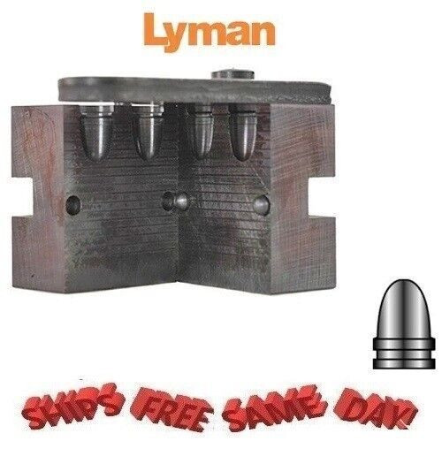Lyman 2-Cavity Mold 356242 for 9mm (356 Dia), 90 Grain Round Nose # 2661242