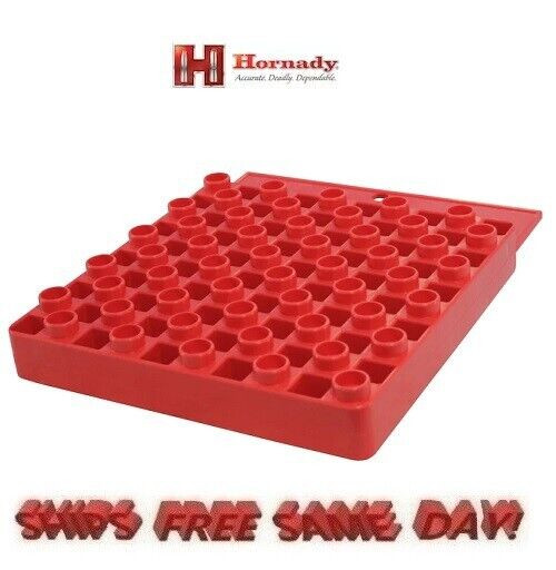 Hornady Universal Reloading Tray 50-Round Plastic, Red NEW! # 480040