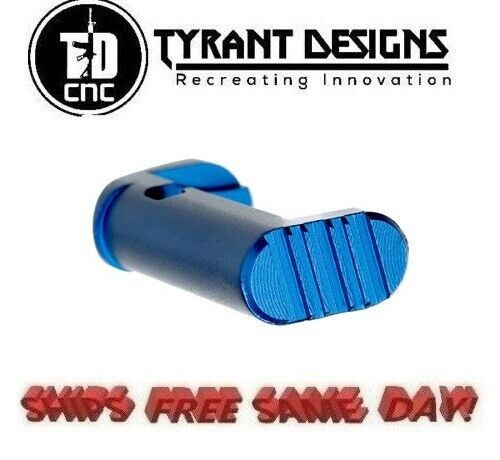 Tyrant Designs HellCat/Pro Extended Magazine Release, BLUE New! # TD-HCATE-BLUE
