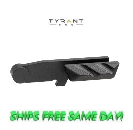 Tyrant CNC Extended Slide Catch Lever for Sig Sauer P365 # TD-P365SCL-BLK