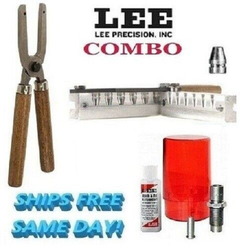 Lee 6 Cav Combo w/ Handles & Sizing Kit for 9mm, 380 ACP, ETC Truncated 92045