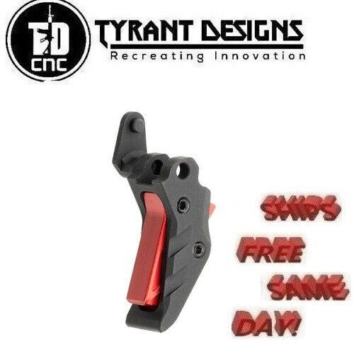 Tyrant Designs Intellifire Trigger for Sig Sauer P365 # TD-P365-Trig-Black-Red