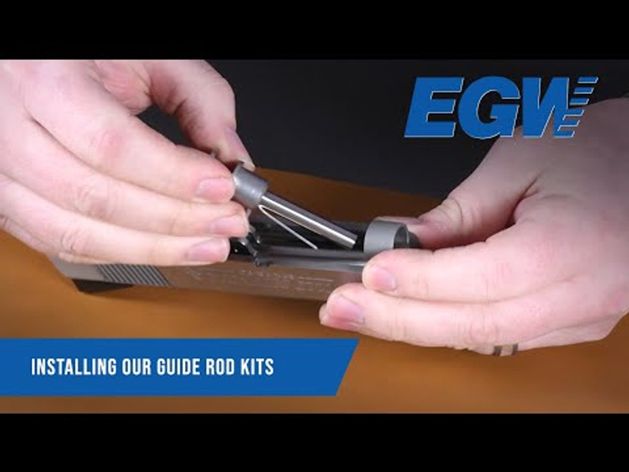 EGW Rock Island CS (3.5" barrel) Guide Rod Kit for 9mm (16# Officer's Spring) NEW! # 10496
