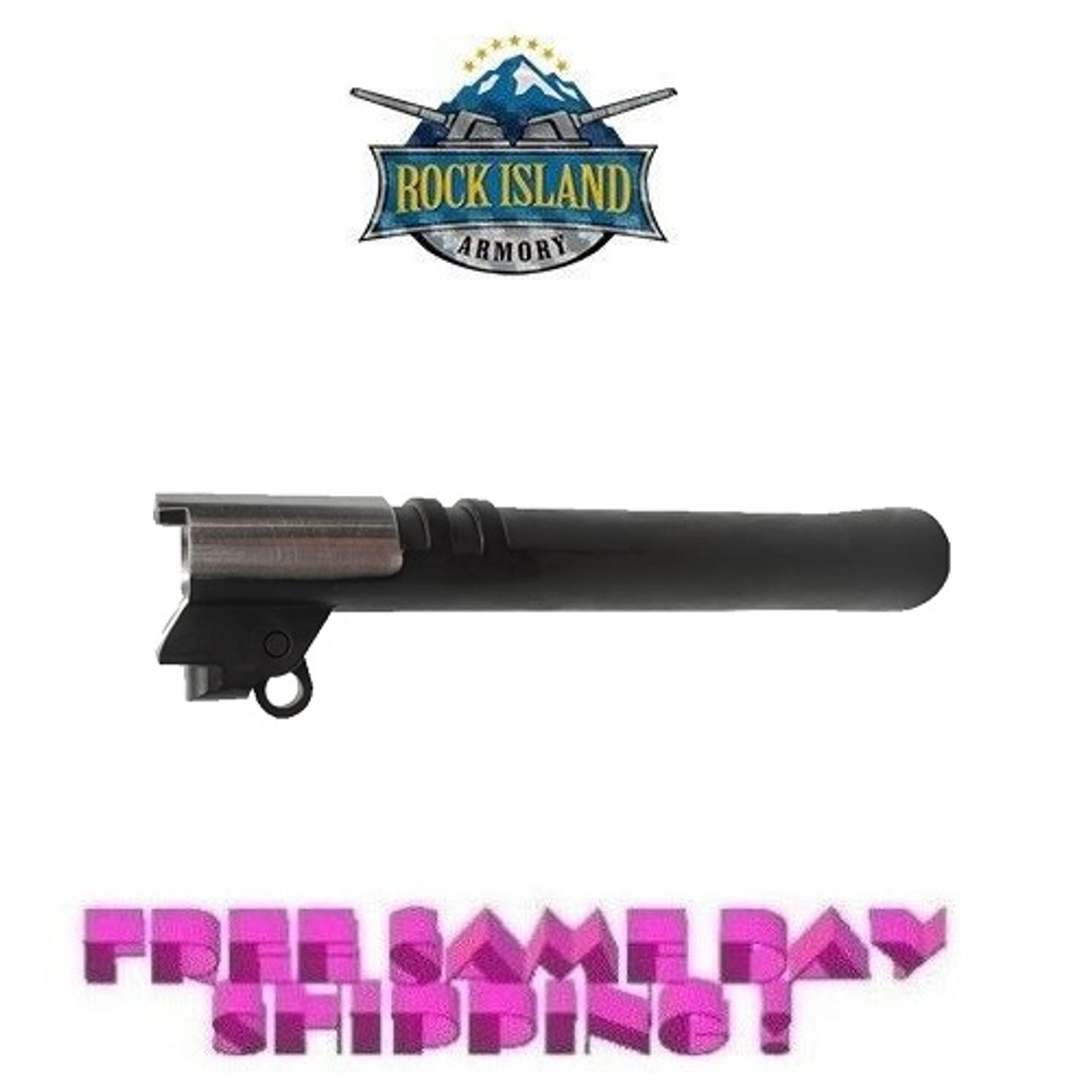 Rock Island/Armscor 1911 5" FS Ramped Bull BARREL w/ Link&Pin 45ACP 4501RB-A-NS