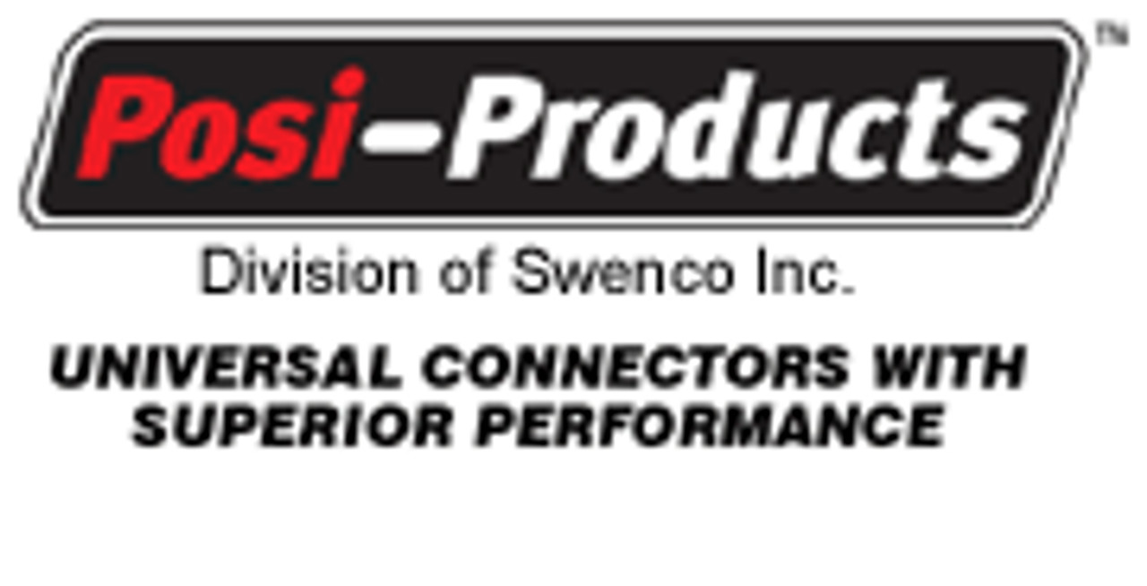 Posi-Lock 10 EACH Insulated Butt Splice + Red Connectors # OE1824+PL824+PL1824M