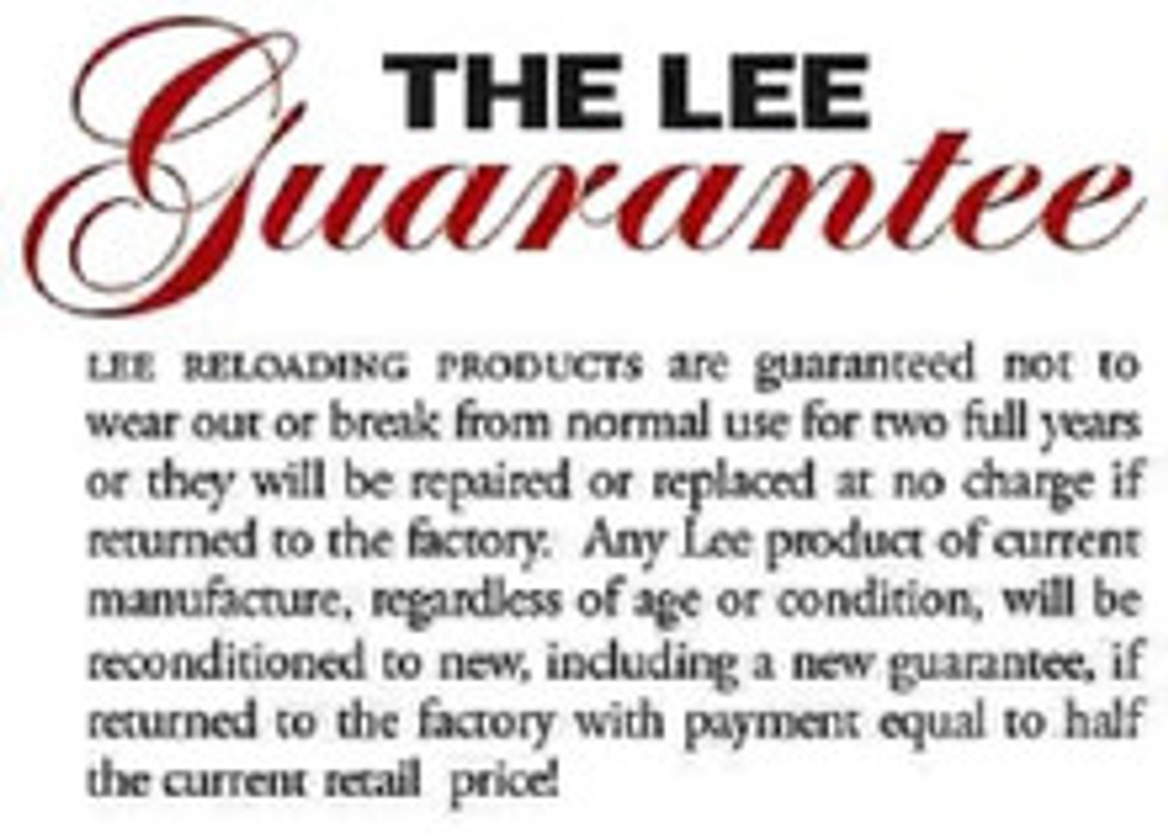 LEE Deluxe Quick Trim +6mm GT Custom Overrun Quick Trim Die NEW! 90437+91979