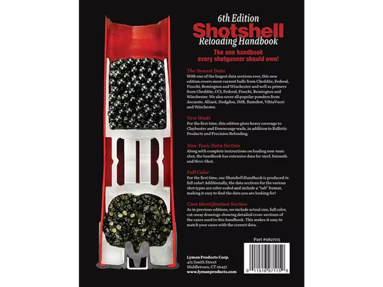 Lyman Shotshell Reloading Handbook: 6th Edition Reloading Manual NEW! # 9827115