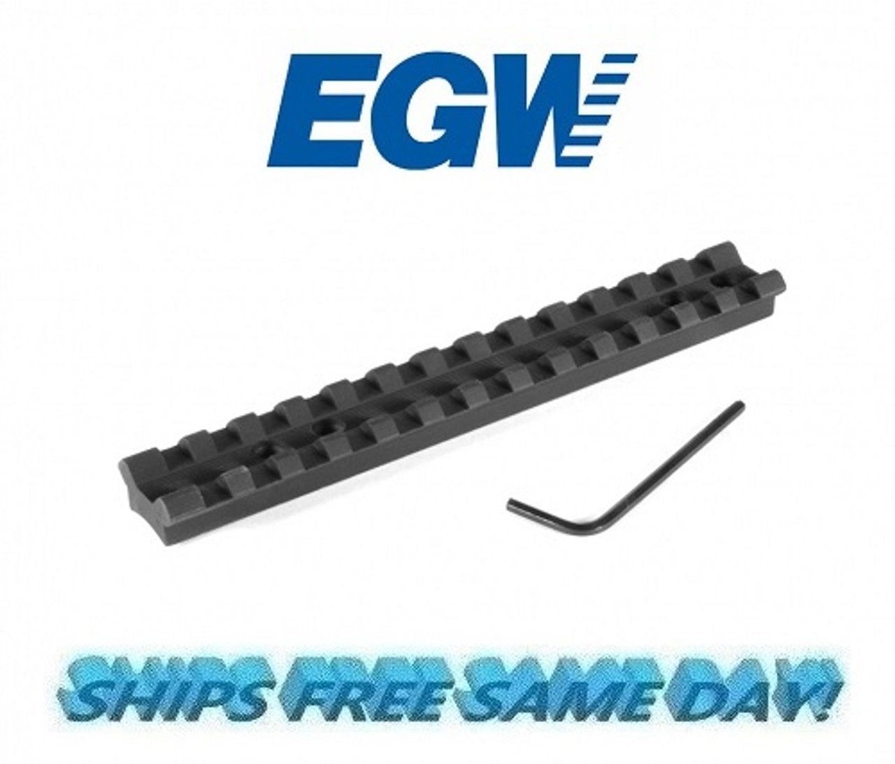 EGW Browning BAR (All Action Lengths) &BLR Long Action Picatinny Rail 0MOA 43500