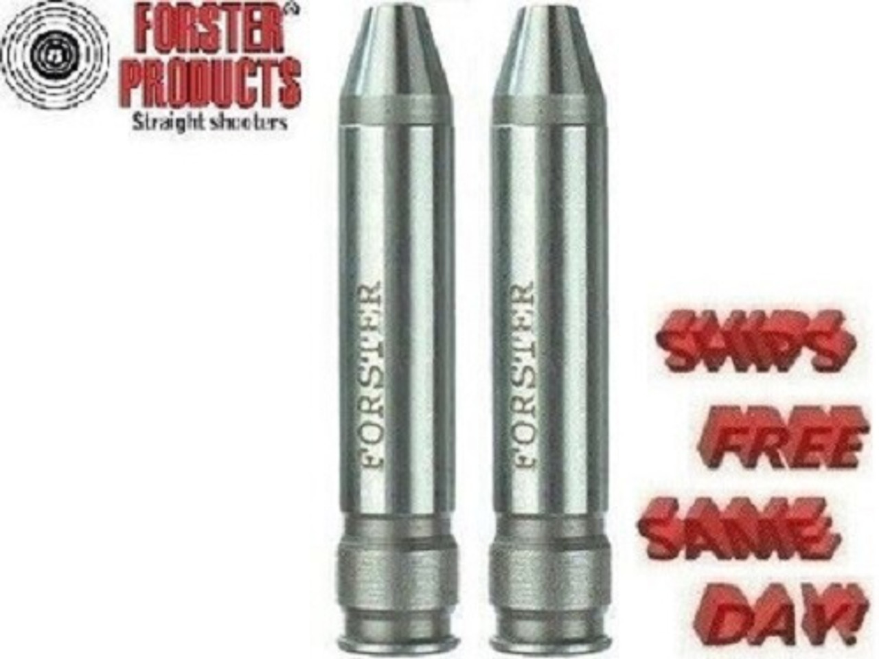 Forster Go and No-Go Headspace Gauges for 204 Ruger NEW! # HG0204G+HG0204N