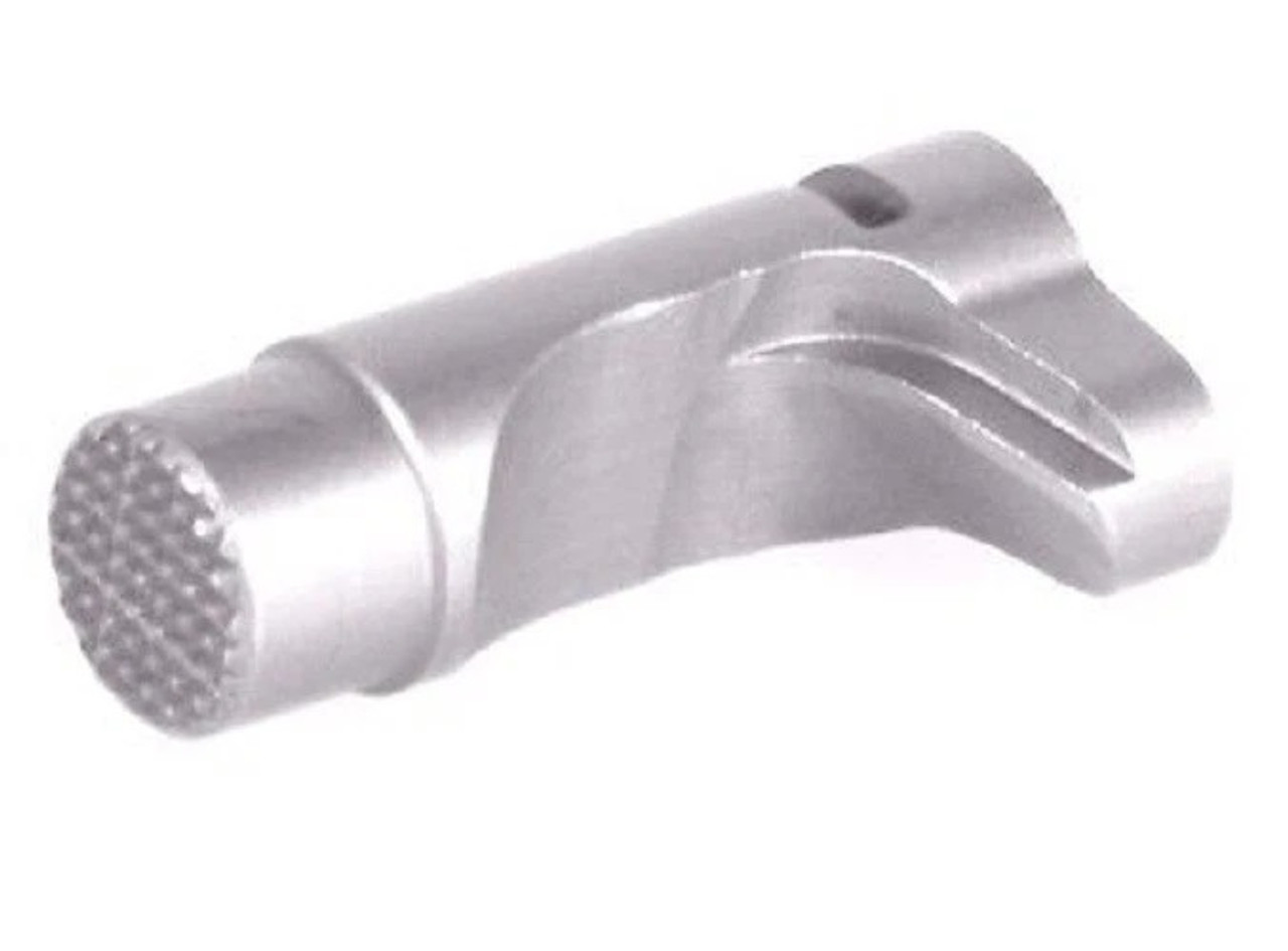 EGW HD Standard Mag Catch Machined from Barstock Checkered SS NEW! # 11101