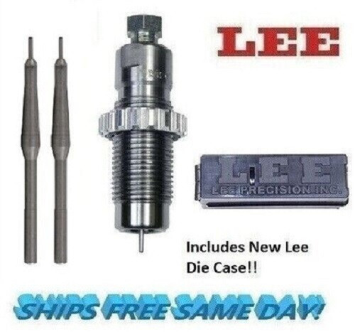 Lee Full Length Sizing Die for 243 WSSM w/ 2 Decapping Pins NEW!  # 91042+SE2881