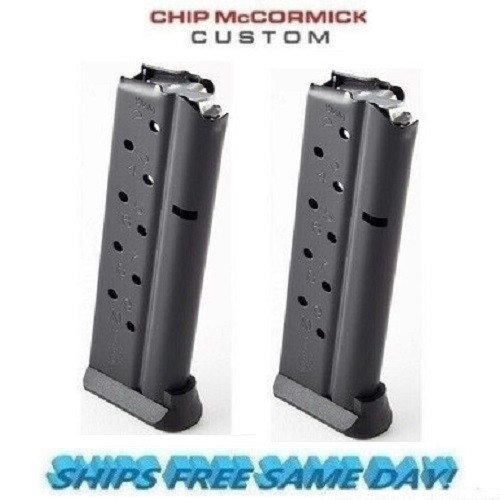 CM Products Range PAIR Pro Mags 1911 Gov, Commander 9mm Luger 10rd M-RP-9FS10-B