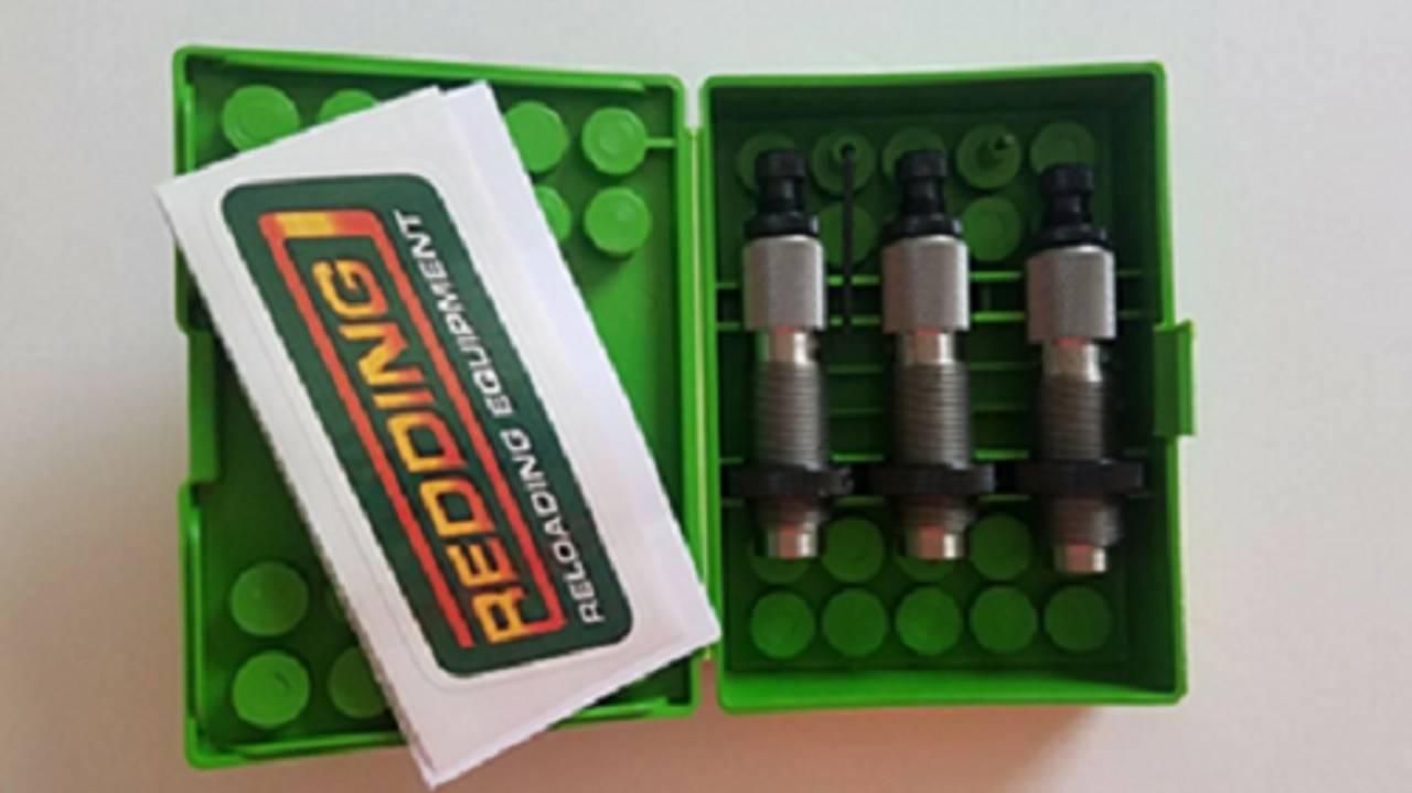 Redding Deluxe 3 Die Set for 25 GT BRAND NEW! # 84391 Redding Deluxe 3 Die Set for 25 GT BRAND NEW! # 84391