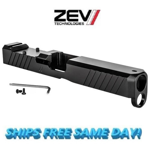 ZEV Z17 Duty Stripped Slide w/RMR Cut for Glock 17 Gen 3 # SLD-Z17-5G-DUTY-RMR-B