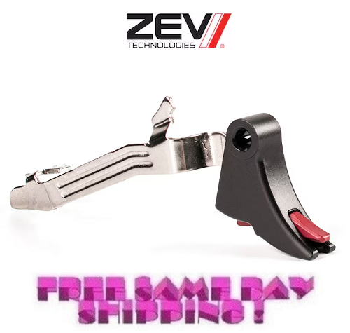 ZEV Technologies PRO Trigger for Glock 43, 43x 9mm # CFT-PRO-BAR-43-B-R