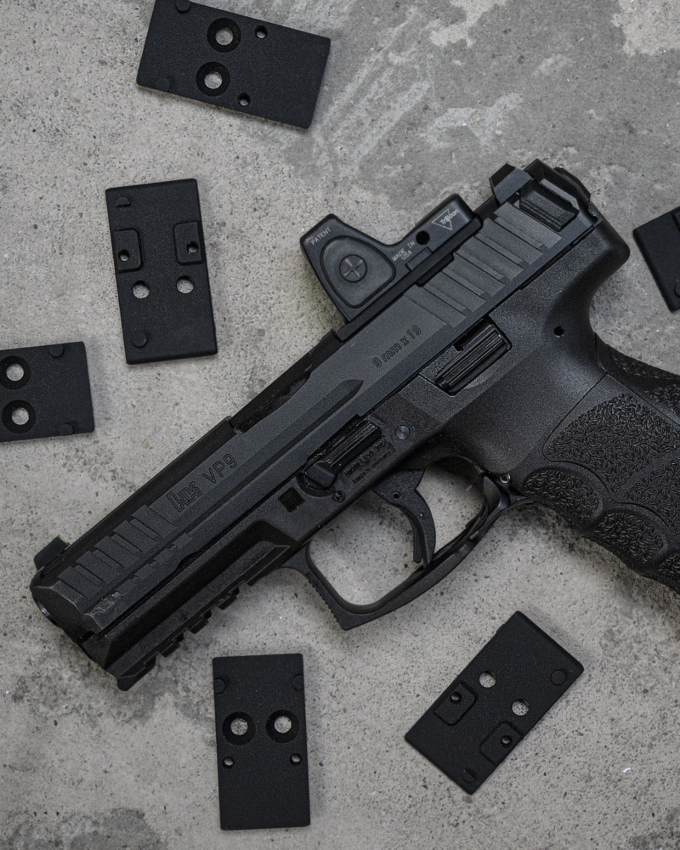 EGW Trijicon RMR / SRO, Holosun Optics Plate for HK VP9 OR | VP9L OR New # 49544