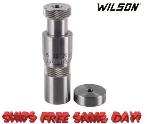 L.E. Wilson SS Seating Die w/ Micrometer Adjustment for 6.5 PRC NEW! # S65-PRC