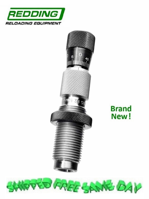 Redding Micro-Adjust Micrometer Taper Crimp Die for 6.5 Creedmoor NEW! # 31446