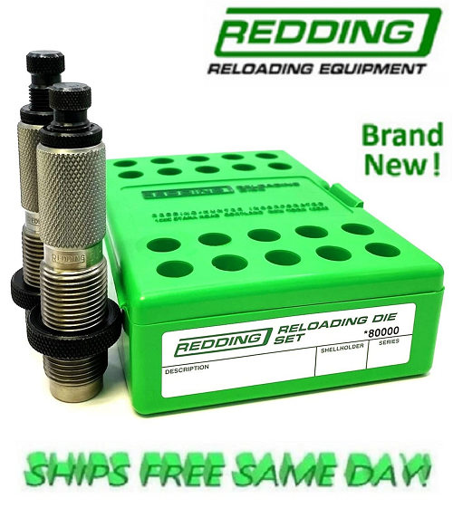 Redding 2 Die Set Includes Seating and Sizing Die for 256 Win Mag NEW! # 80233