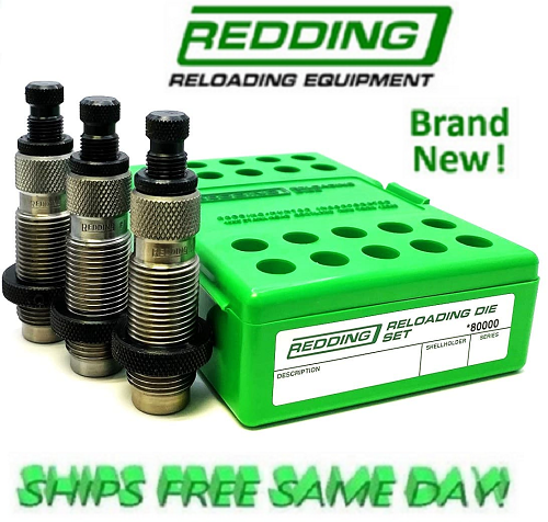 Redding 3 Die Set Includes Seating and Sizing Die for 350 Legend NEW! # 80791