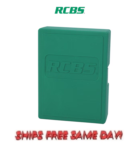 RCBS 3-Die Storage Box, Green NEW! # 9889