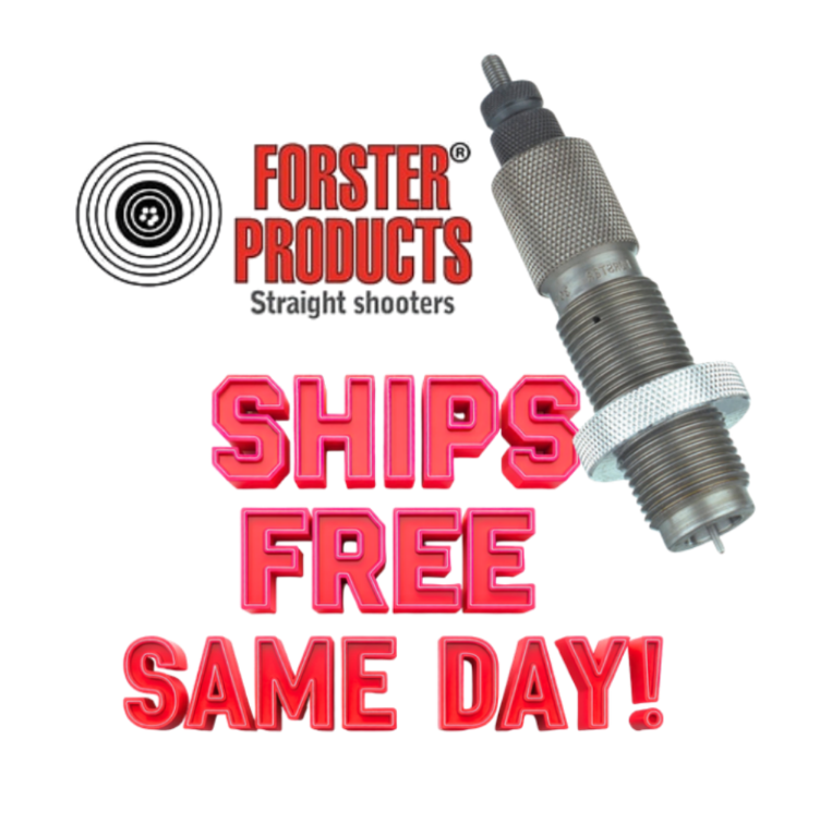 Forster Bench Rest Seating Die for 7mm Remington Magnum NEW # 006151