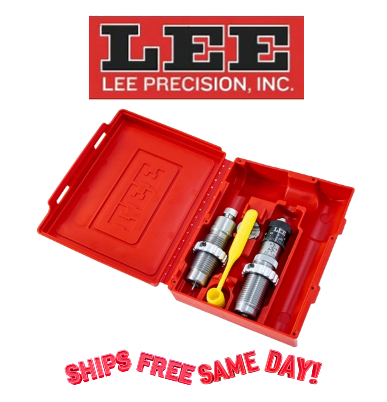 Lee Micrometer Full Length 2 Die Set for 25-35 Winchester NEW! # 90778