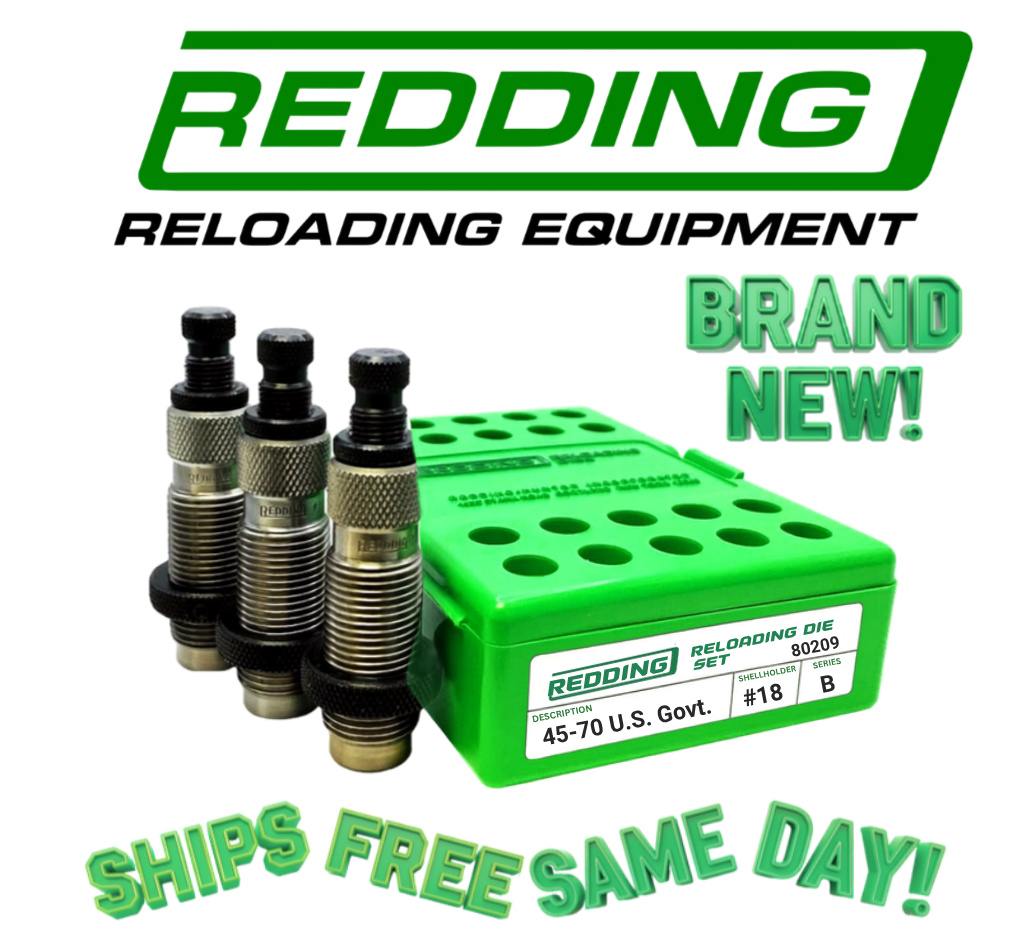 Redding Full Length 3 Die Set for 45-70 Government NEW! # 80209