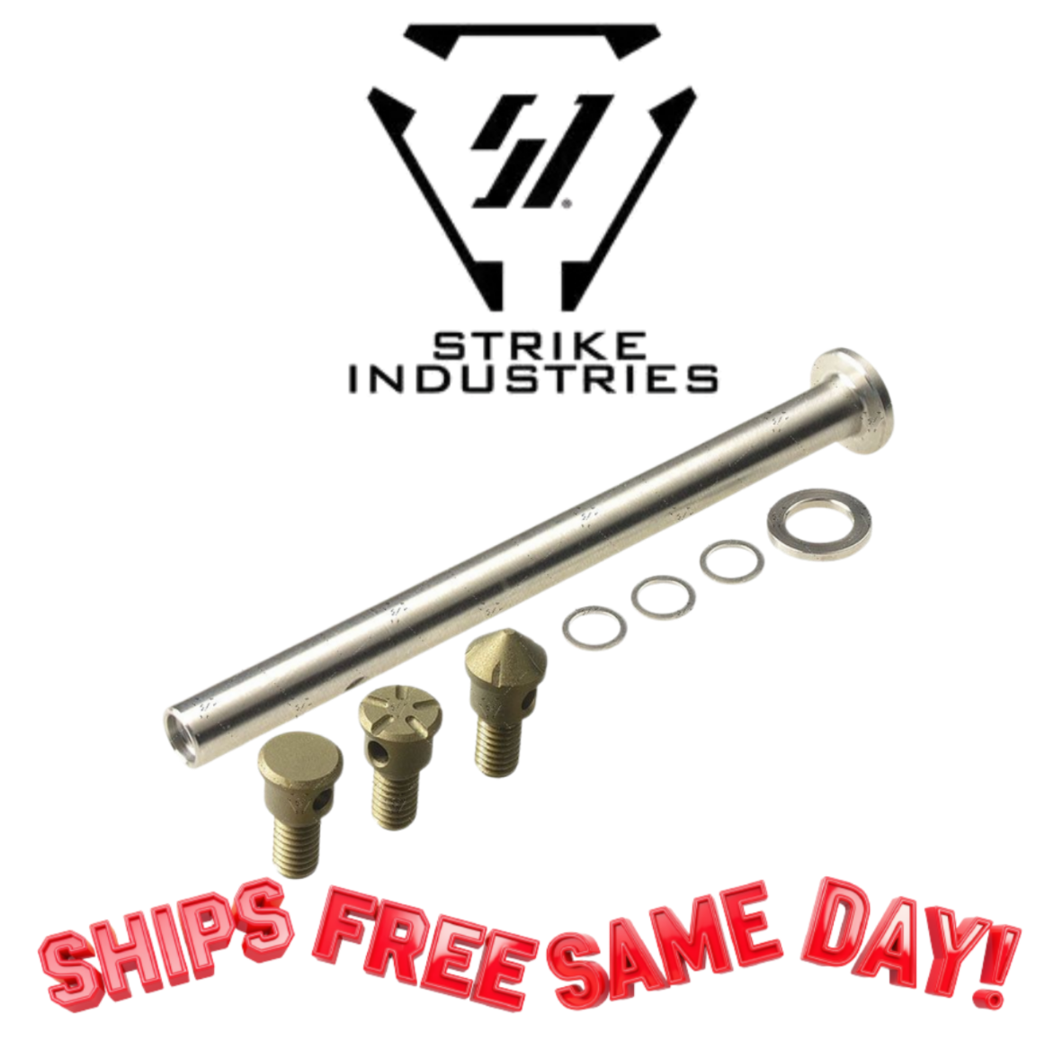 Strike Industries Modular Guide Rod GLOCK GEN3 FDE End Caps New! SI-G-MGR-S-FDE