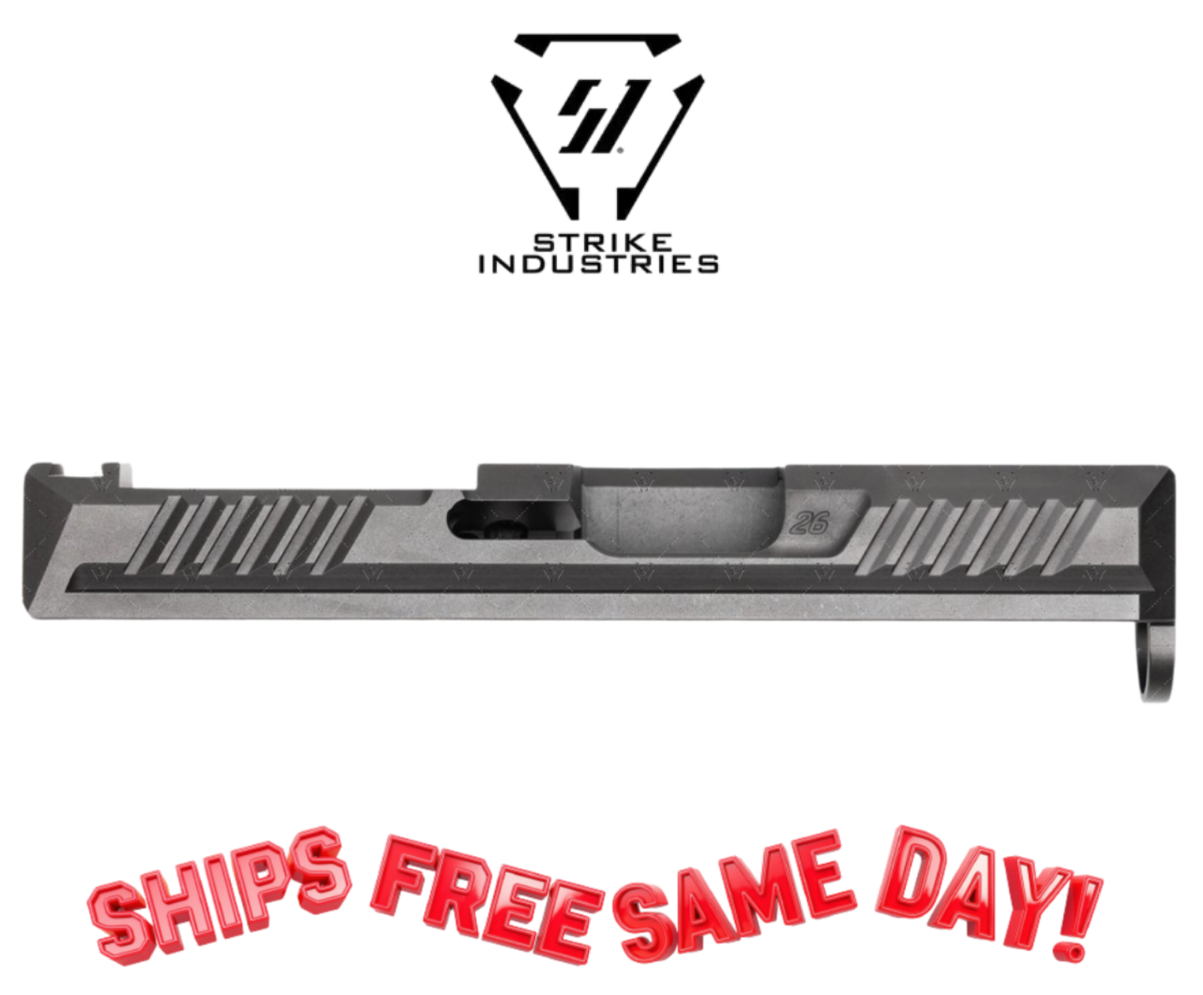 Strike Industries LITESLIDE GLOCK G26 GEN3 in Black New! SI-G-LITESLIDE-26-BK