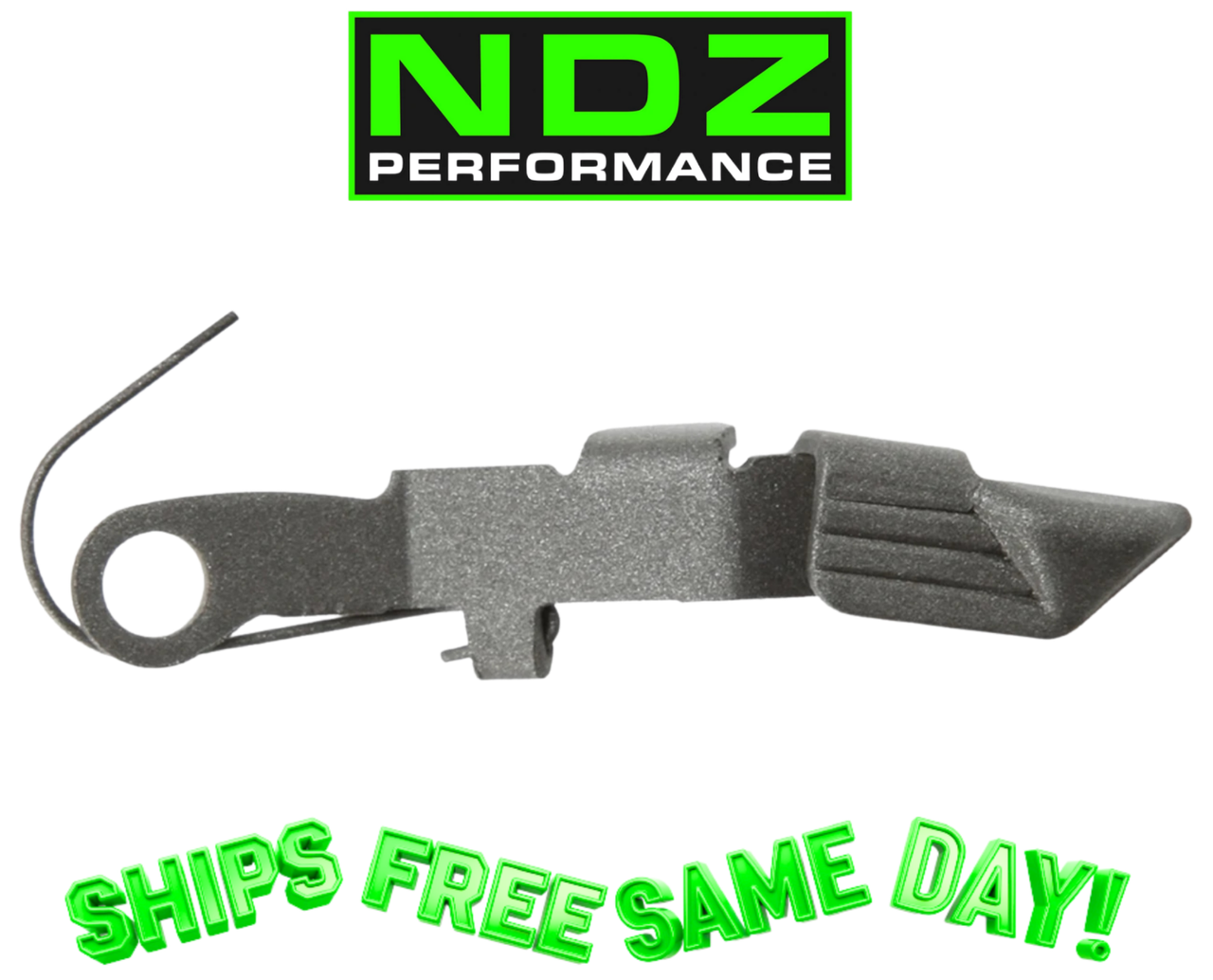 NDZ Glock OEM Extended Slide Stop Release Cerakote Grey New! GLK-SP07496-TUN