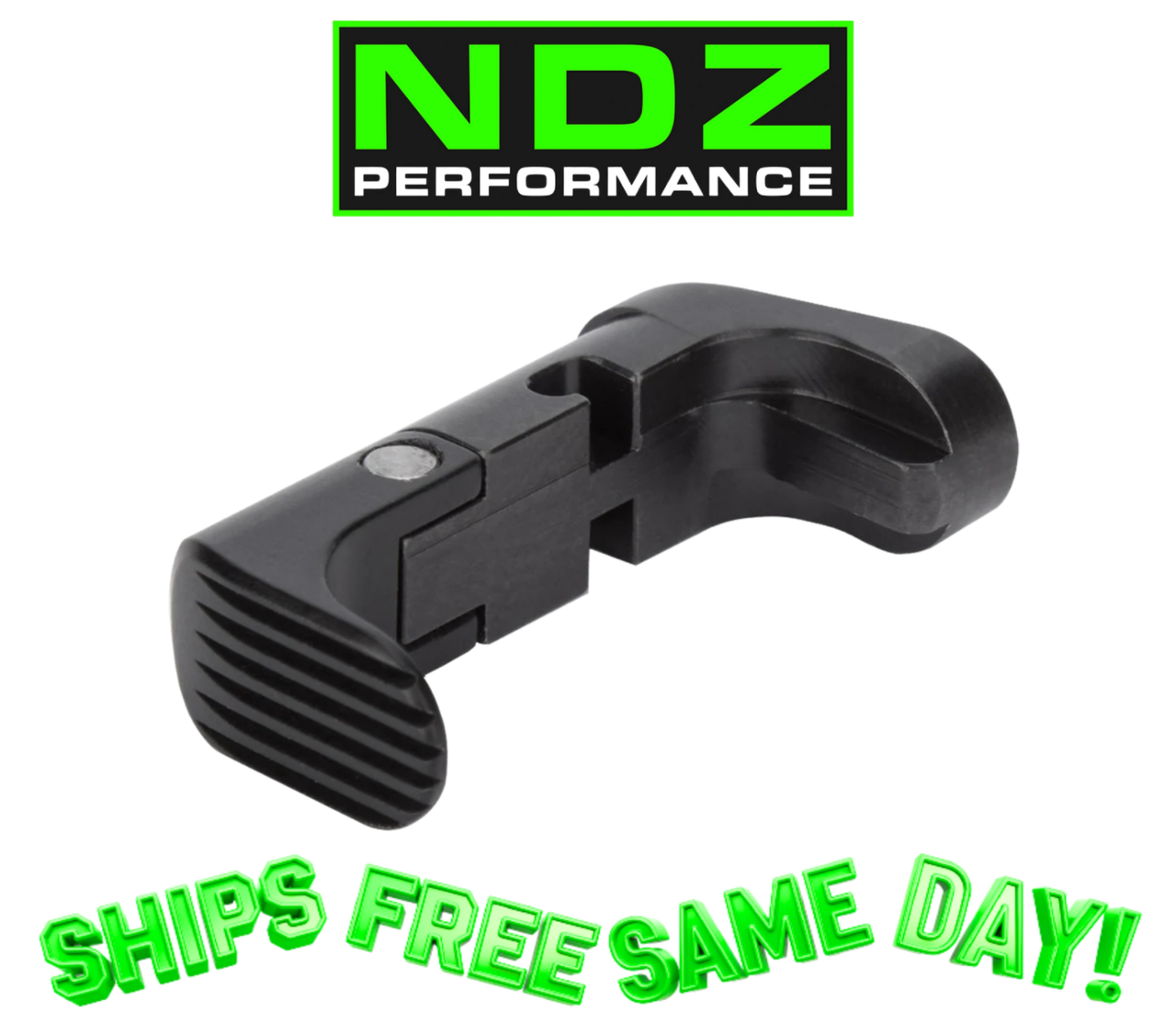 Extended Magazine Release Springfield Hellcat & Hellcat Pro Black HCT9-MR-X-BLK
