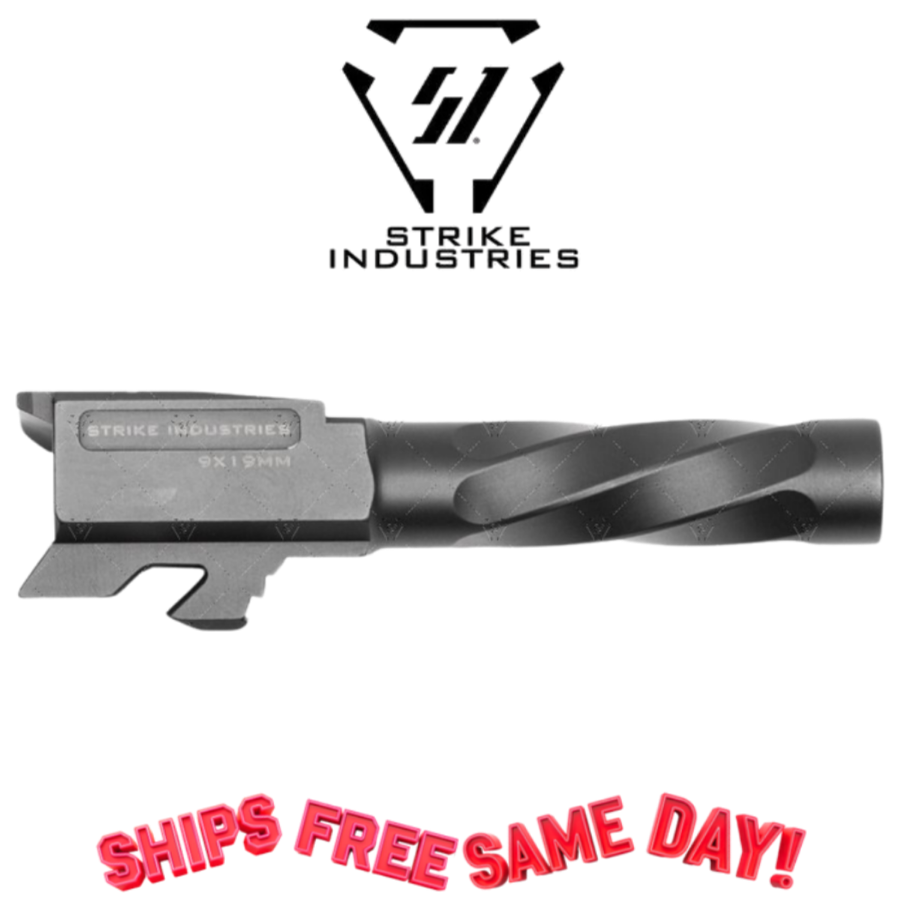 Strike Industries Barrel for Glock 43 / 43x Gen 5 New! SI-G-BARREL-43