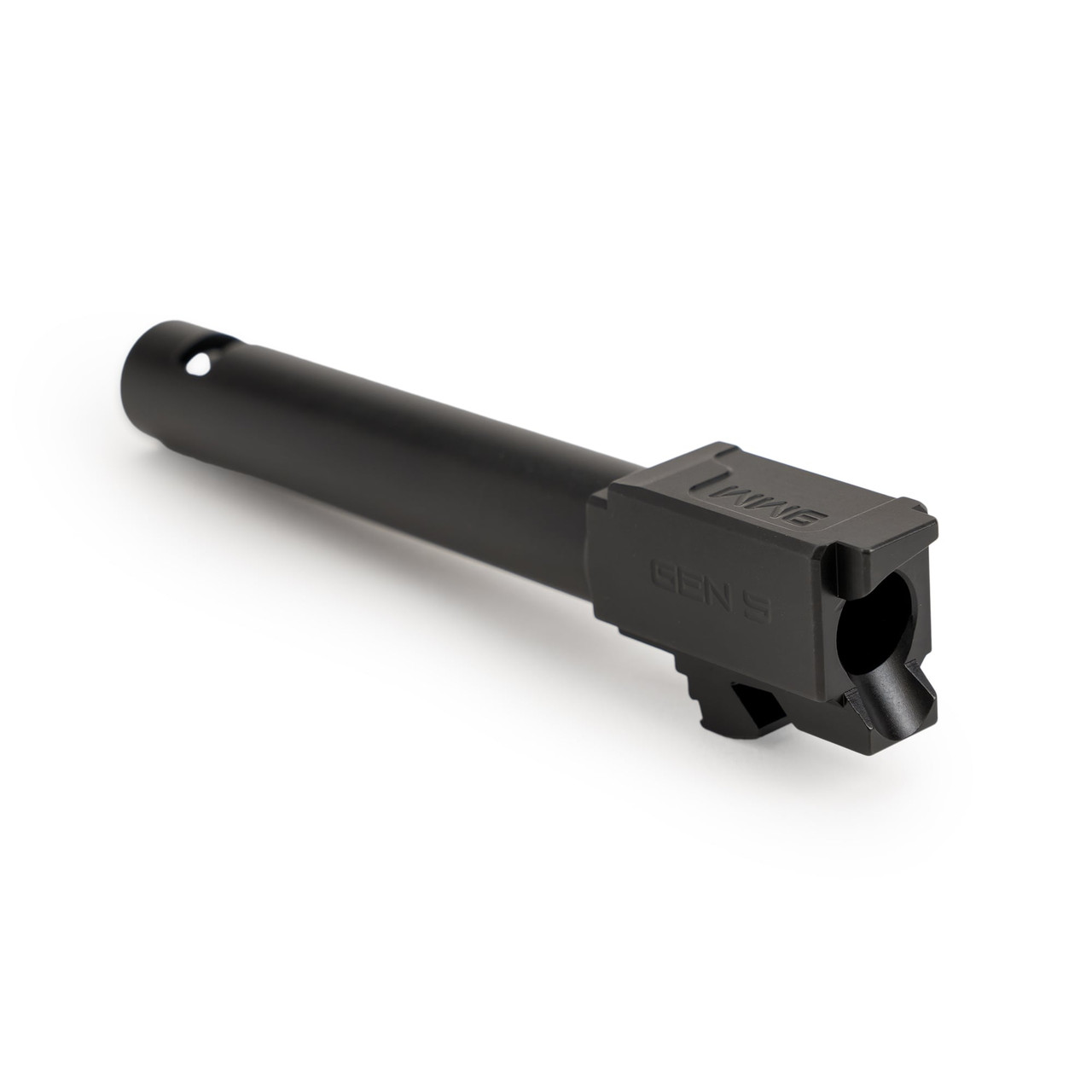 Zaffiri IBS Ported Barrel for Glock 17 Gen 5 Black Nitride BA-G17G5-CP-BN