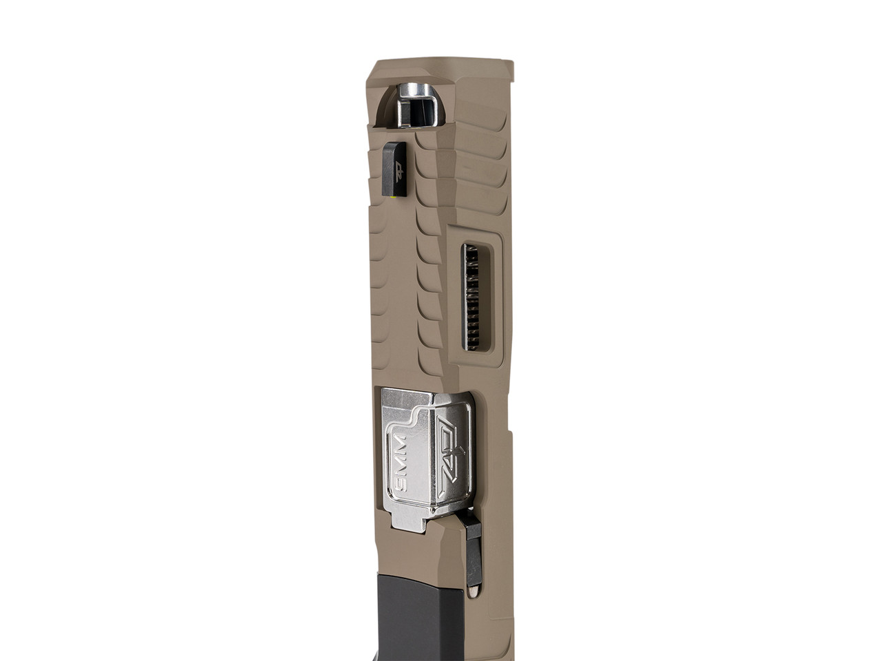 Zaffiri IBS Ported Barrel Glock 19 Gen 5 Polished Stainless New! BA-G19G5-CP-SS