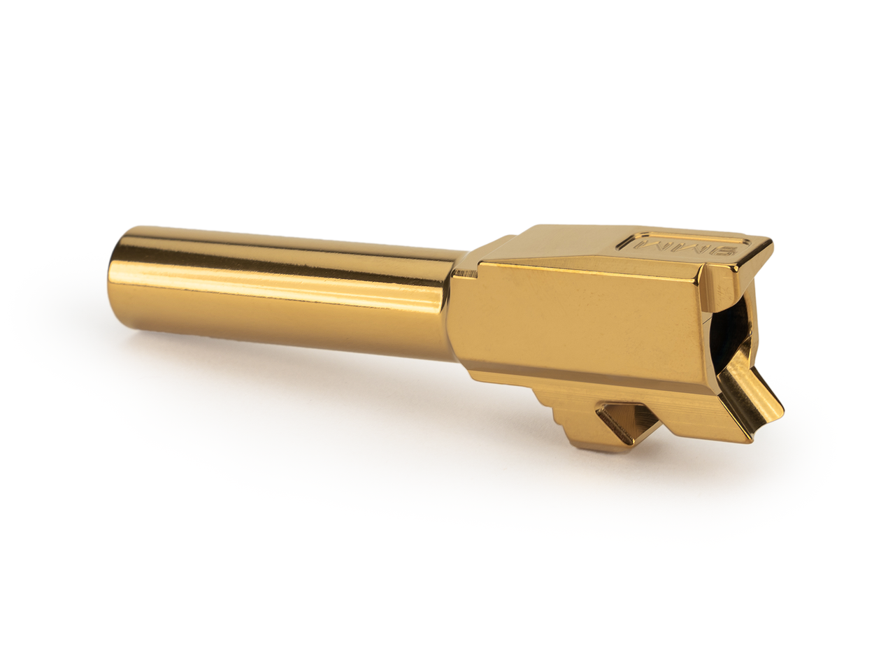 Zaffiri Flush and Crown Barrel for Glock 43/43X in Gold PVD New! BA-G43-FC-GLD