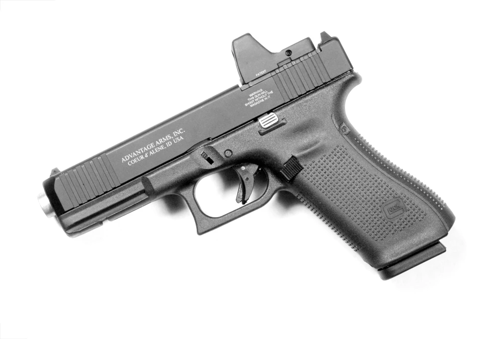 Advantage Arms 22 LR Conversion kit G 17 22 24 31 34 35 37 Gen 4 - 5 RMR Cali