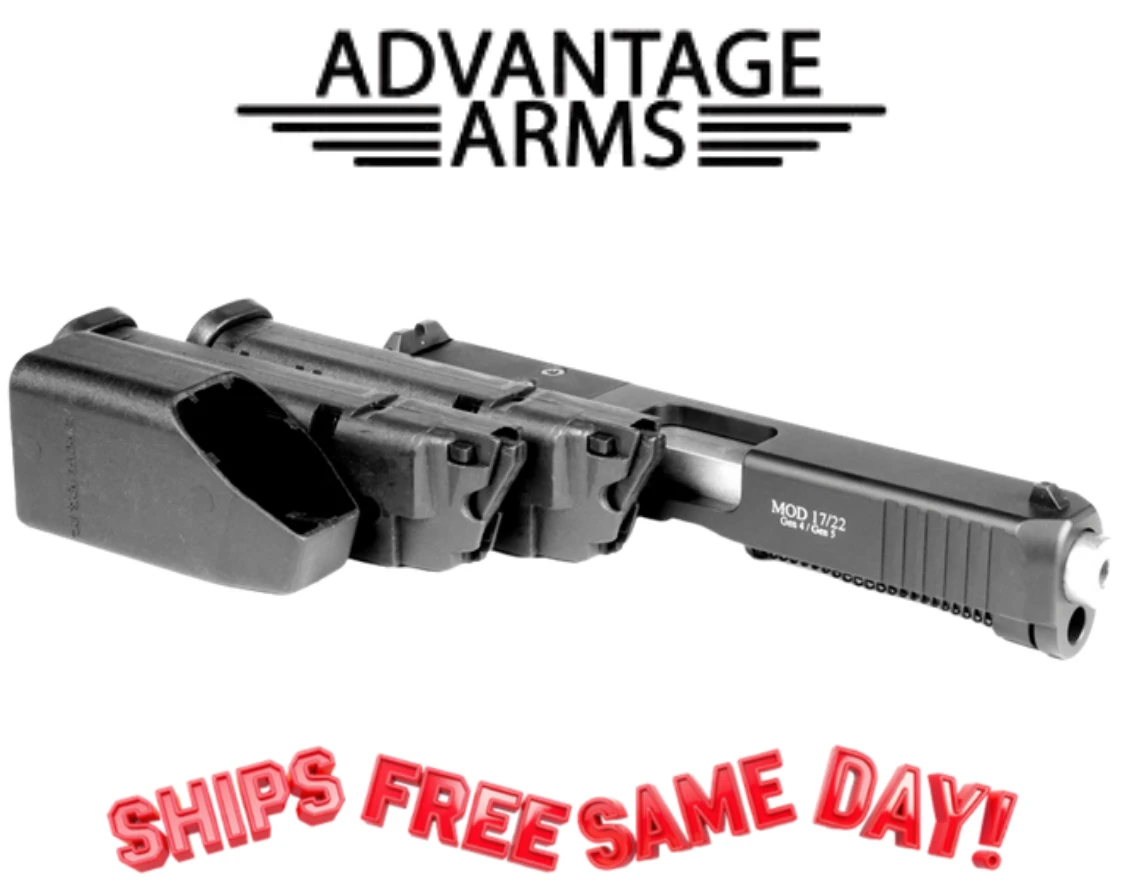 Advantage Arms 22 LR Conversion kit G 17 22 24 31 34 35 37 Gen 4 - 5 RMR Cali