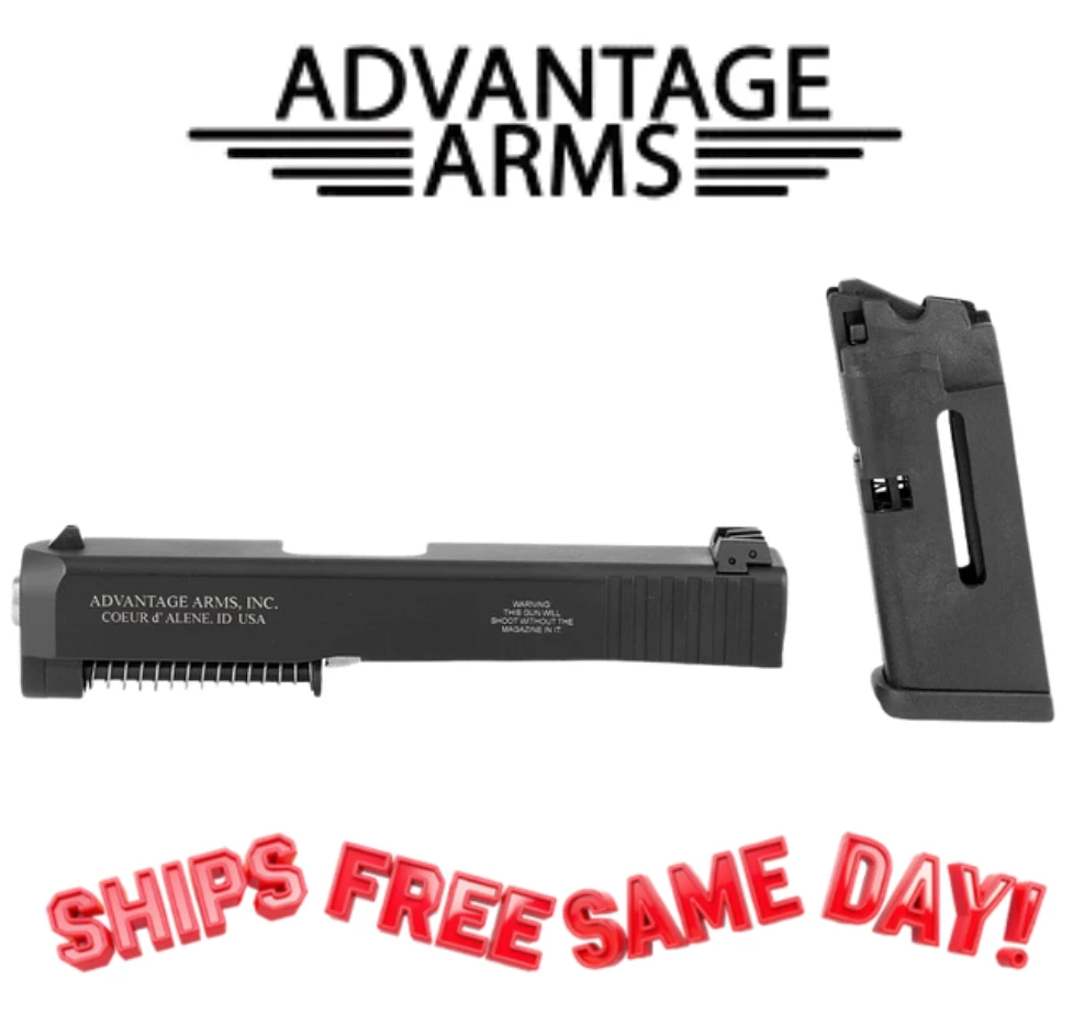Advantage Arms 22 LR Conversion G 26 27 28 33 39 Gen 1 - 5 RMR Cali compliant