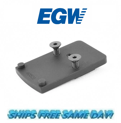 EGW Trijicon RMR/SRO, Holosun 407c / 507c Mount for Ruger Auto (Mk 1, ETC) 49521
