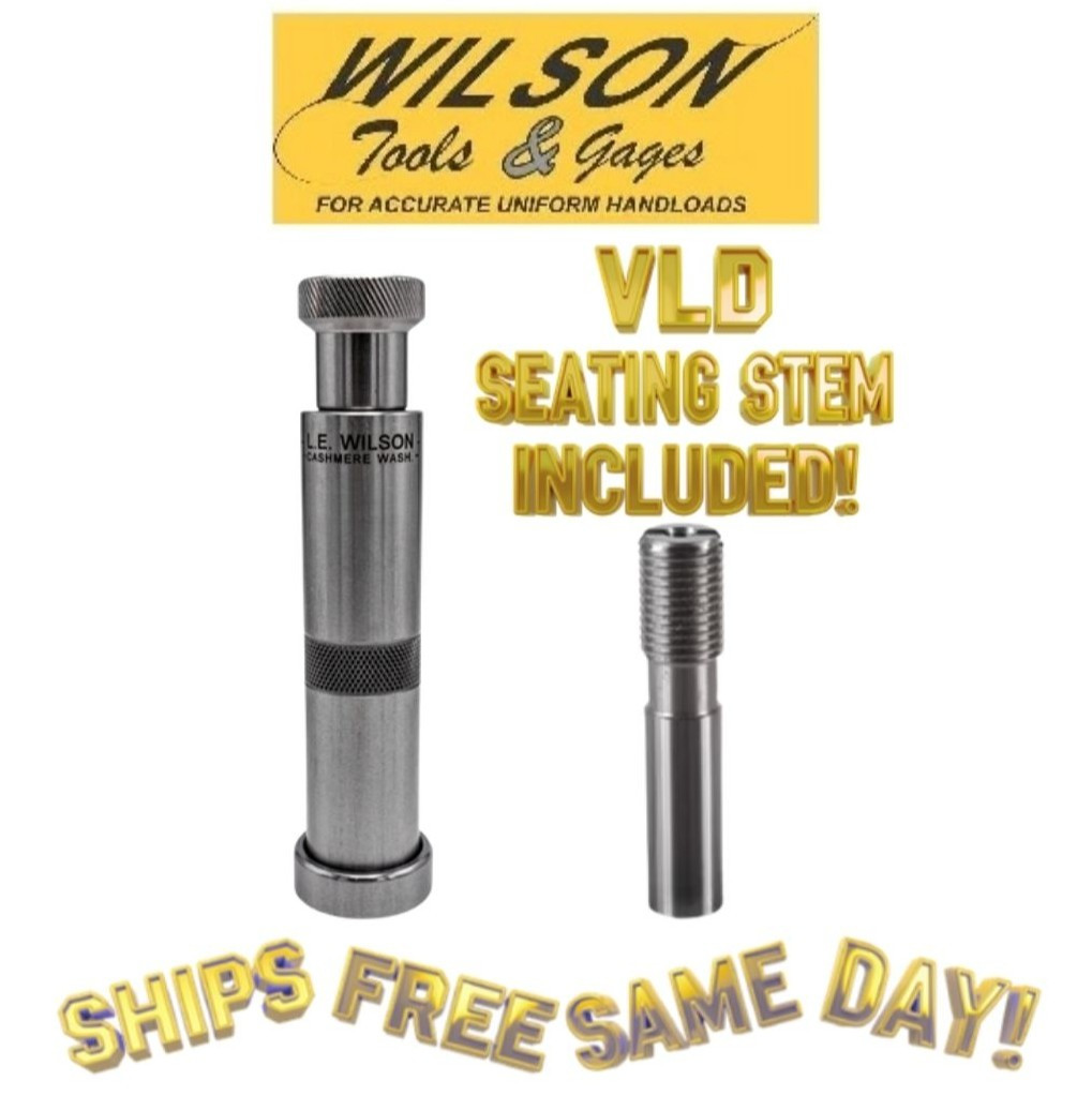 L.E. Wilson Std Chamber Seater w/ VLD Seating Stem 6mm ARC NEW! # BS60-ARCVLD