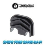 Tyrant Designs Glock Gen 1-4 Slide Cover Plate, BLACK, NEW! # TD-G1-4SP-BLACK