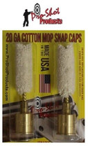 Pro-Shot  20 Ga. Brass/ Cotton Mop Snap Caps 2pk # 20SC  New!