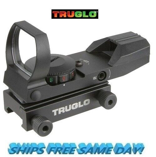 Truglo Dual Color Open Red-Dot Sight, 5 MOA Reticle Matte NEW! #  TG8370B