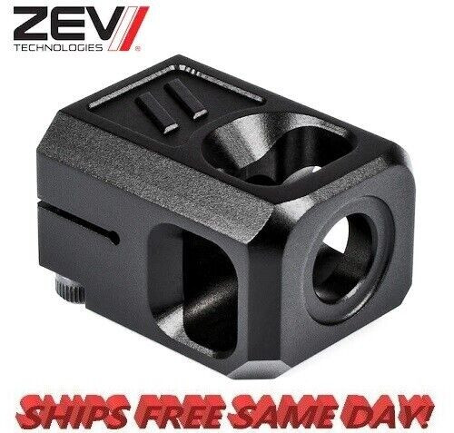 ZEV Technologies PRO Compensator V2 9mm, Aluminum, Black NEW! # COMP-PRO-V2-B